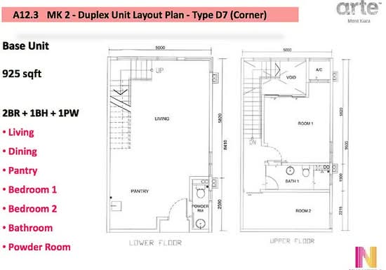 Arte Mont Kiara - Floor Plan - iProperty.com.my