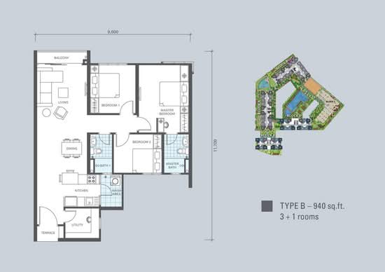 KL Traders Square - Floor Plan - iProperty.com.my