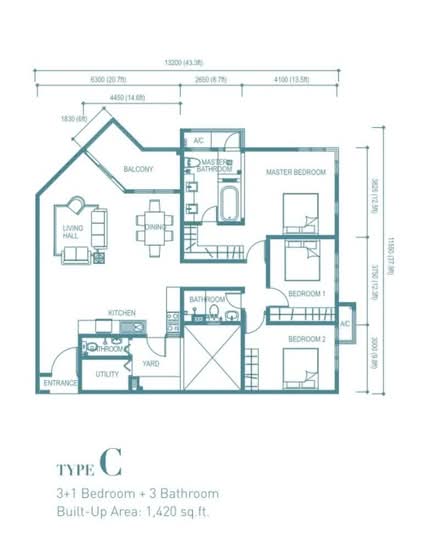 Trinity Aquata - Floor Plan - iProperty.com.my