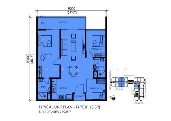 Ekotitiwangsa - Floor Plan