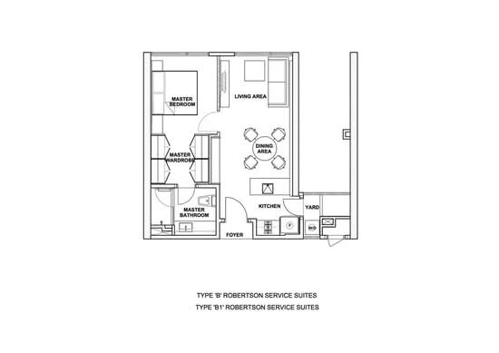 The Robertson - Floor Plan - iProperty.com.my