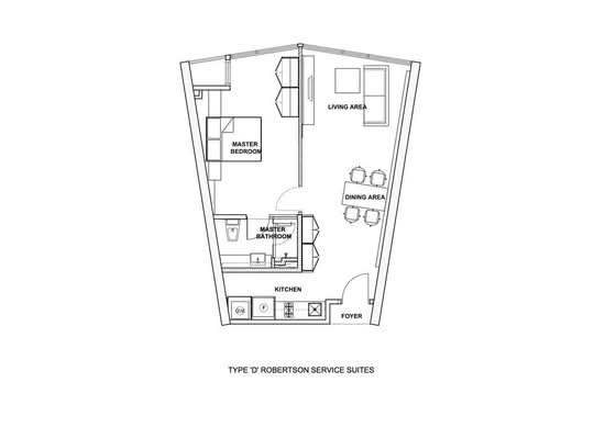 The Robertson - Floor Plan - iProperty.com.my