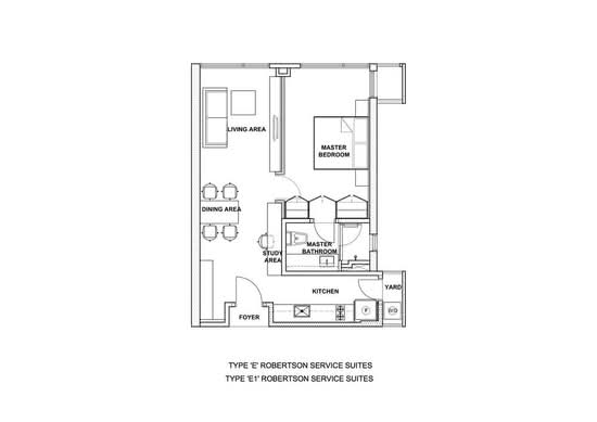 The Robertson - Floor Plan - iProperty.com.my