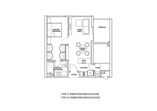 The Robertson - Floor Plan - iProperty.com.my
