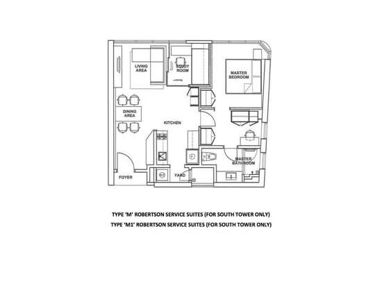 The Robertson - Floor Plan - iProperty.com.my