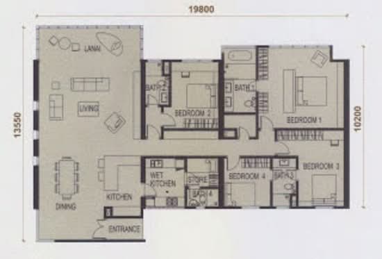 Elevia Residences - Floor Plan - iProperty.com.my