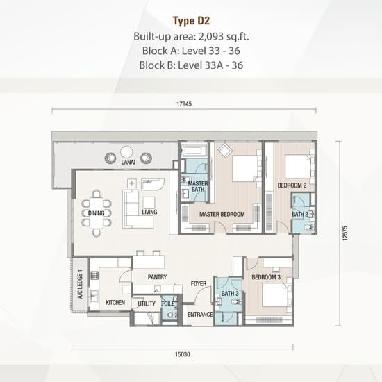 Residensi 22 - Floor Plan - iProperty.com.my