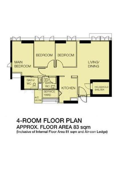 91 Dawson Road, 91 Dawson Road, Alexandra / Commonwealth, 3 Bedrooms, 893 sqft, HDB Flat For Sale, by Nabeel ., 60231182 - 2D - PropertyGuru.com.sg