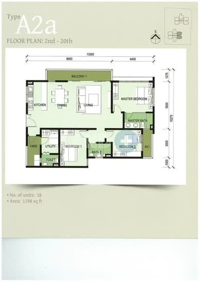 Covillea - Floor Plan - iProperty.com.my