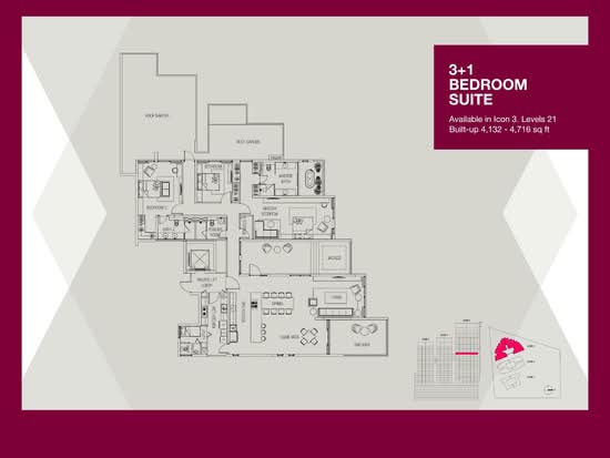 Kiara Designer Suites - Floor Plan - iProperty.com.my