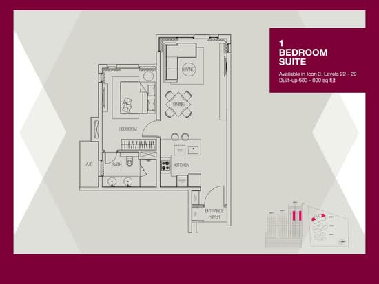 Kiara Designer Suites - Floor Plan - iProperty.com.my