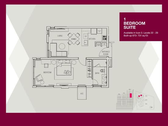 Kiara Designer Suites - Floor Plan - iProperty.com.my