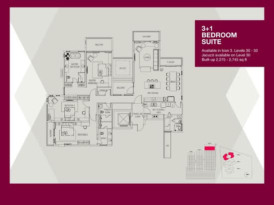 Kiara Designer Suites - Floor Plan - iProperty.com.my