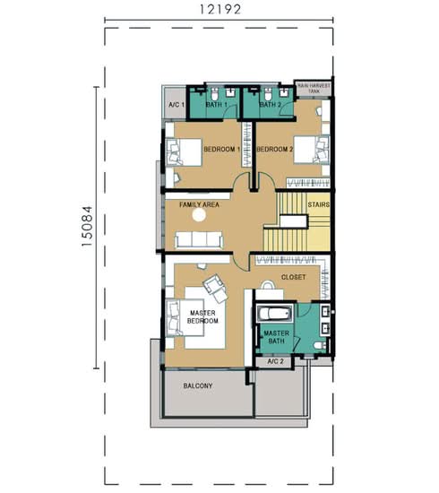 The Cove Cluster @ Horizon Hills - Floor Plan - iProperty.com.my
