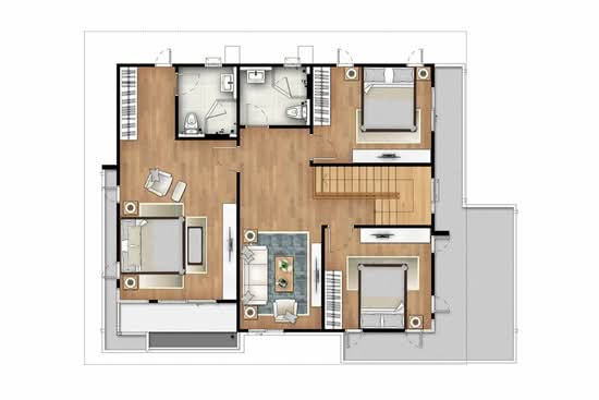 Burasiri Ratchaphruek - 345 : บุราสิริ ราชพฤกษ์ - 345 - Floor Plan