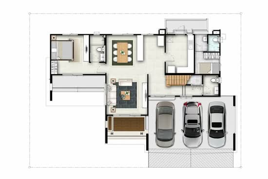 Burasiri Ratchaphruek - 345 : บุราสิริ ราชพฤกษ์ - 345 - Floor Plan