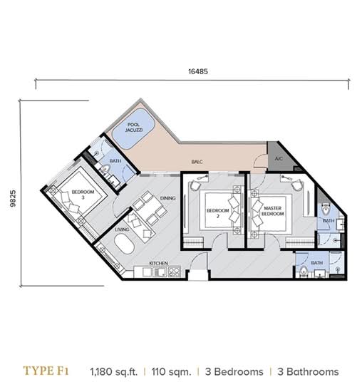 Grand Ion Majestic - Floor Plan - iProperty.com.my