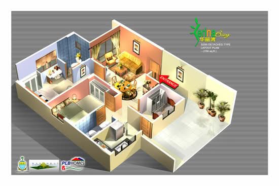 Serina Bay - Floor Plan - iProperty.com.my