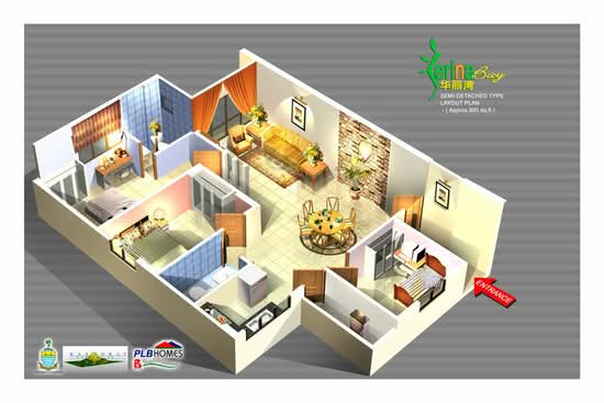 Serina Bay - Floor Plan - iProperty.com.my
