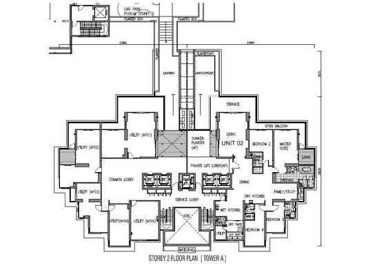 1 Tanjong - Floor Plan