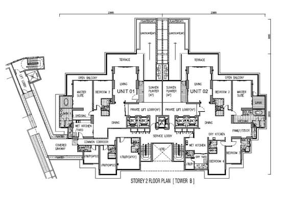 1 Tanjong - Floor Plan