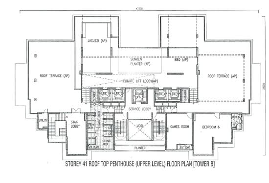 1 Tanjong - Floor Plan