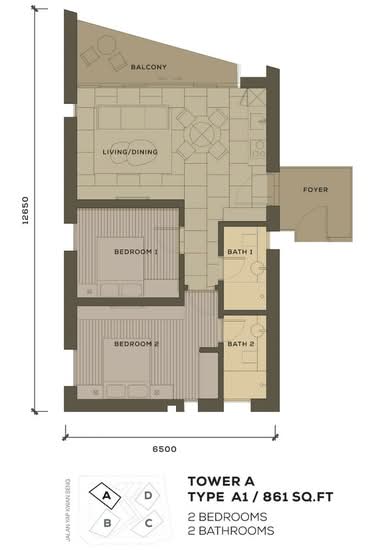 Isola - Floor Plan - iProperty.com.my