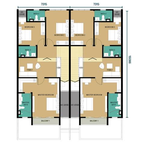 The Woodlands Bungalow @ Horizon Hills - Floor Plan - iProperty.com.my