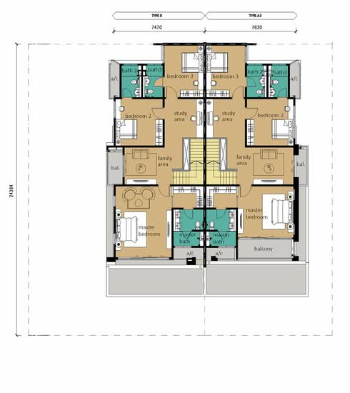 The Woodlands Cluster Homes @ Horizon Hills - Floor Plan - iProperty.com.my