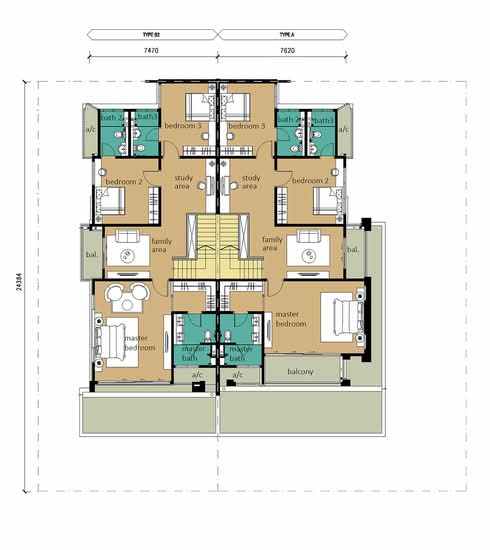 The Woodlands Cluster Homes @ Horizon Hills - Floor Plan - iProperty.com.my
