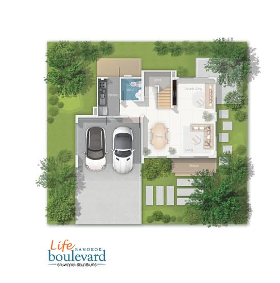 Life Bangkok Boulevard Ratchaphruek-Rattanatibet - Floor Plan