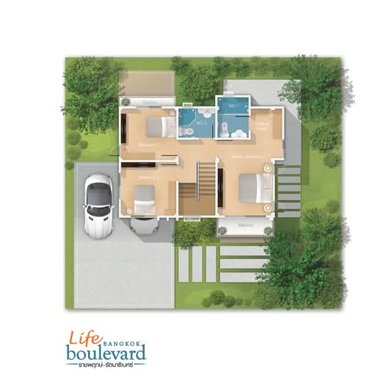 Life Bangkok Boulevard Ratchaphruek-Rattanatibet - Floor Plan