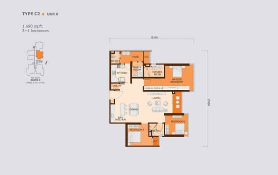 WANGSA 9 RESIDENCY - Floor Plan - iProperty.com.my
