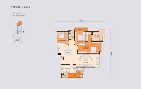 WANGSA 9 RESIDENCY - Floor Plan - iProperty.com.my