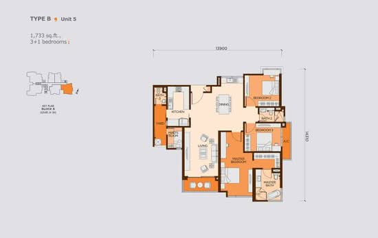 WANGSA 9 RESIDENCY - Floor Plan - iProperty.com.my