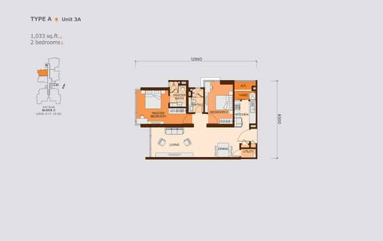 WANGSA 9 RESIDENCY - Floor Plan - iProperty.com.my