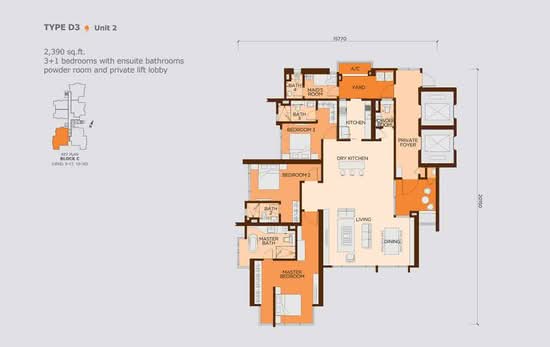 WANGSA 9 RESIDENCY - Floor Plan - iProperty.com.my