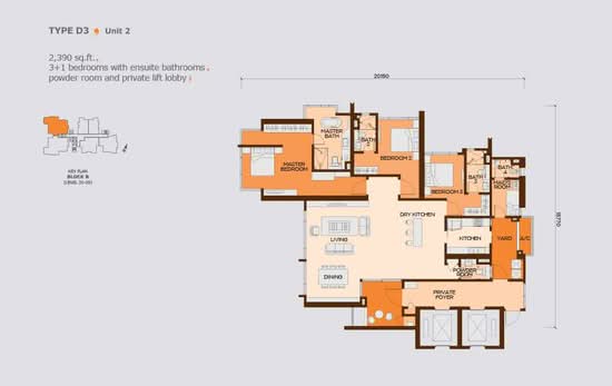 WANGSA 9 RESIDENCY - Floor Plan - iProperty.com.my