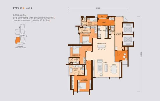 WANGSA 9 RESIDENCY - Floor Plan - iProperty.com.my