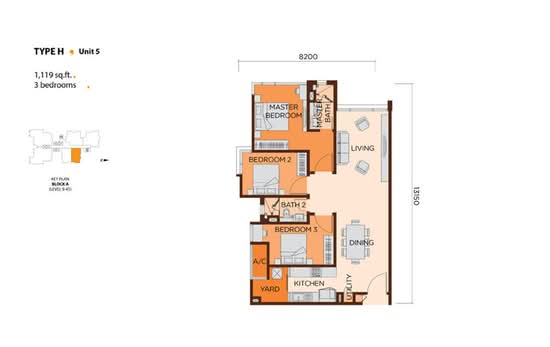 WANGSA 9 RESIDENCY - Floor Plan - iProperty.com.my