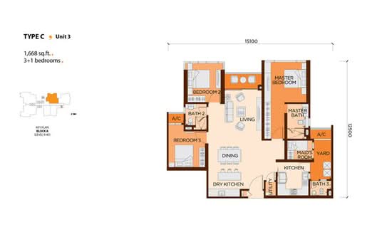 WANGSA 9 RESIDENCY - Floor Plan - iProperty.com.my