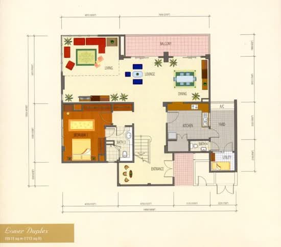The Orion - Floor Plan - iProperty.com.my