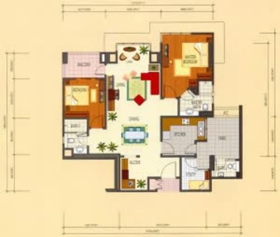 The Orion - Floor Plan - iProperty.com.my