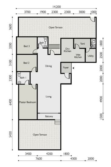 The Light Linear - Floor Plan - iProperty.com.my