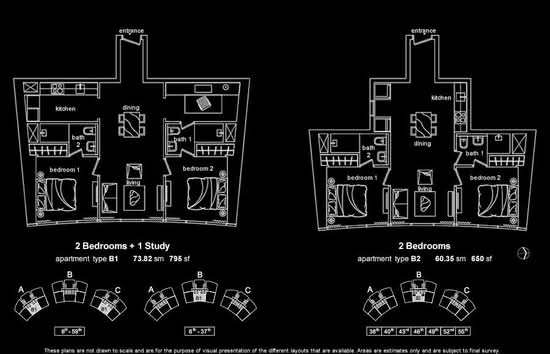Sky Suites @ KLCC - Floor Plan - iProperty.com.my