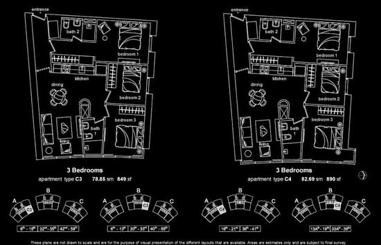 Sky Suites @ KLCC - Floor Plan - iProperty.com.my