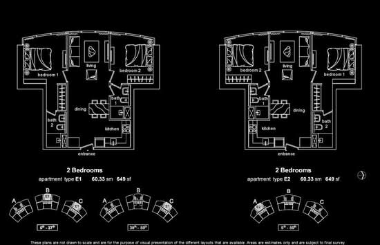Sky Suites @ KLCC - Floor Plan - iProperty.com.my