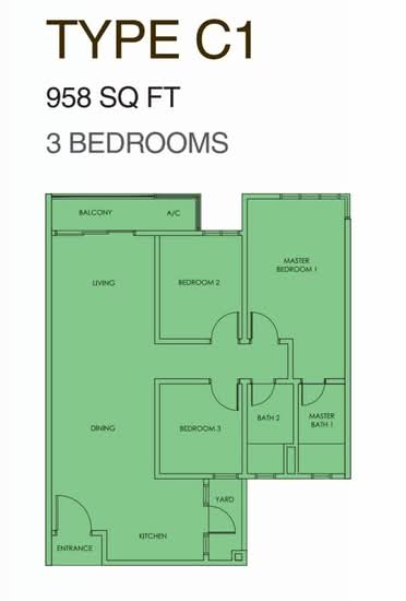 United Point (Residensi Berpadu) - Floor Plan - iProperty.com.my