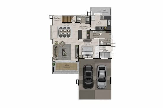 Burasiri Pattanakarn : บุราสิริ พัฒนาการ - Floor Plan