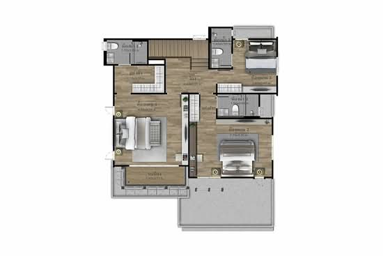 Burasiri Pattanakarn : บุราสิริ พัฒนาการ - Floor Plan
